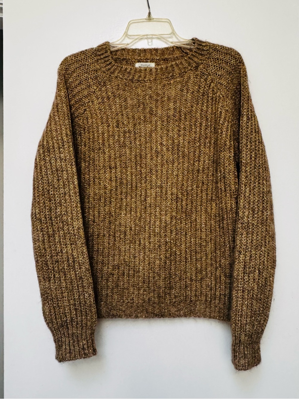 HARTFORD ALTERNATIVES CLASSICS
Mohair/Merino Blend sweater
Sz Fr 3
Sz Us M